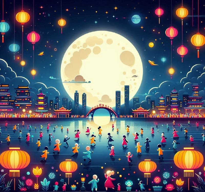 祝你中秋快乐！🎈